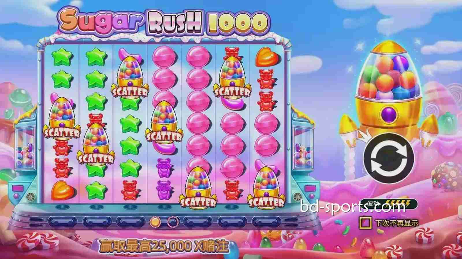 182体育：《极速糖果1000》游戏带你进入甜蜜的糖果世界