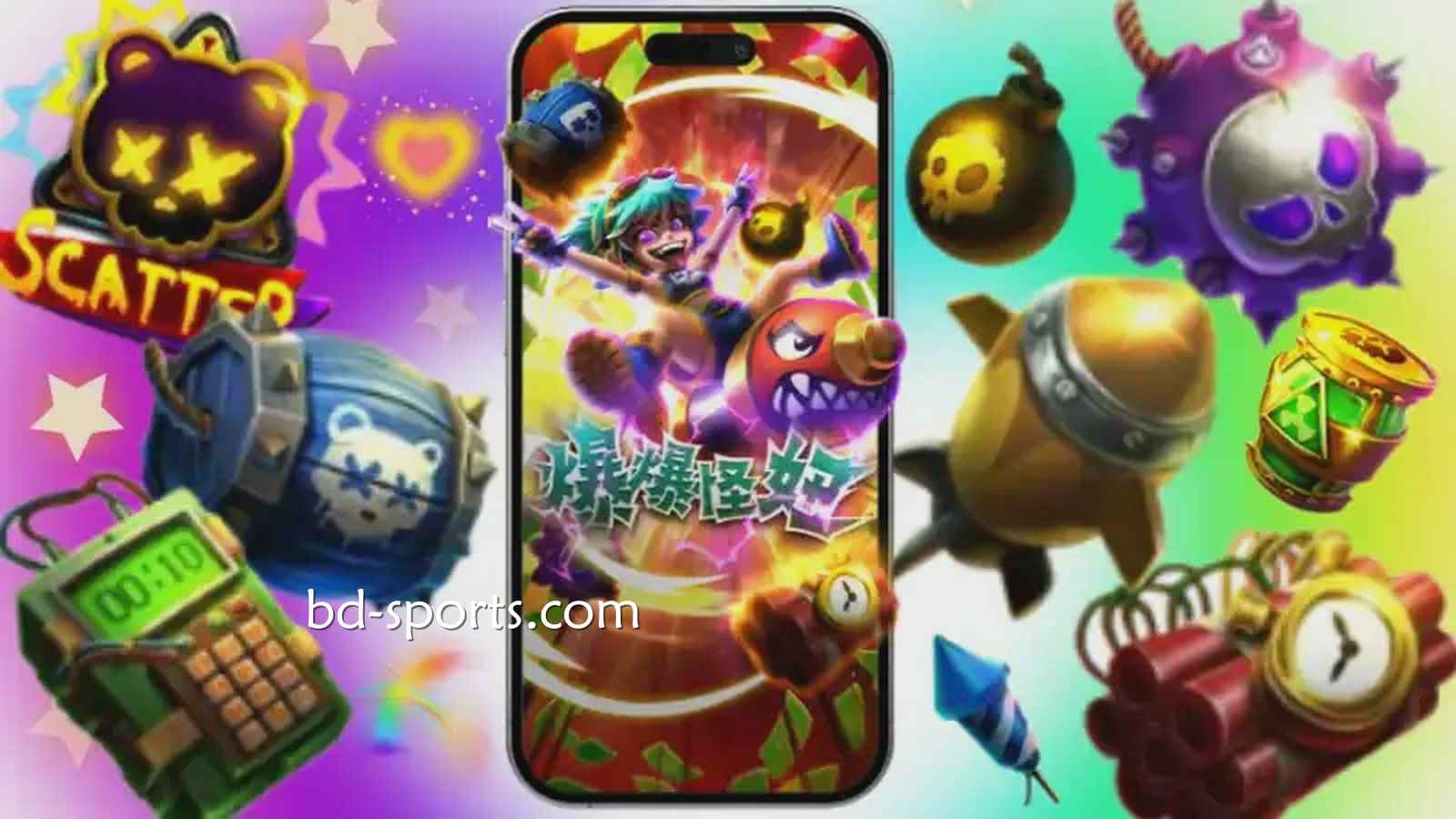 《爆爆怪妞》老虎机奖金最高达51000倍，182玩家一定得玩！！！